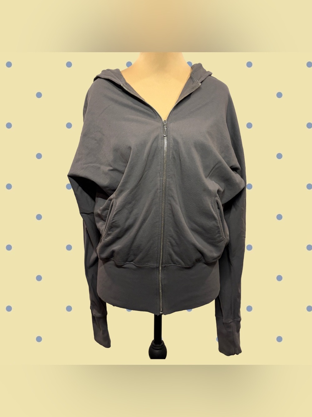 Juicy Couture Gray Zip-Up Hoodie